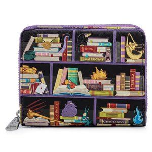 Loungefly Disney Books Zip Around Wallet-In Stock